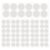 Adhesive Dots 10 White for Crepe Paper Flowers 10 Sheets