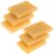 Adhesive Remover Eraser 6 Pack, Rubber Cement Cleaner for Paper Plastic(Yellow)
