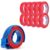 Adhes Red Masking Tape 25mm x 50m