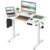 Adjustable Desk, 40″ Electric Standing Desk with Memory for Home Office