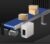 Adjustable Electric Conveyor Belt, Small Desktop C Conveyor, 1350-3000 RPM Motor Speed, Ideal for Science Labs & Product, Versatile and Efficient Conveying Solut
