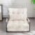 Adjustable Floor Sofa Couch with Pillow, 5-Position Boucle Bean Bag Bed, Convertible Lazy Sofa Sleeper Bed with Armrest, Versatile Floor Seating Sofa for Living Room Guest Room, Beige, Single