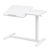 Adjustable Laptop Desk with Pneumatic Lift and Tilting Work Surface (White)