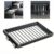 Adjustable Pull-Out Trouser Rack with Buffer System, 7/11/15 Rods, Retractable Aluminum Alloy Closet Organizer, Fits 45-60cm (17.7-23.6in) for Efficient Clothes Arrangement