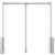Adjustable Pull Down Hanger Rod for Closet Storage, Soft Close Space-Saving Coat Rack, Versatile Clothes Organizer for Efficient Home Organization,Silver,930—1250mm