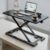 Adjustable Standing Desk Converter – Sit to Stand Riser with Keyboard Tray, 65/80/94CM – Ergonomic Height Adjustable Workstation for Home Office, Boost Productivity & Comfort