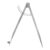 Adjustable Woodworking Compass Carbon Steel Marking Tool 300mm Radius