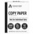 Adsoxygen Copy Paper, 8.5 x 11 Inch Letter Size, White, 20 lb Weight, 92 Bright, 500 Sheets, 1 Ream, Multipurpose Printer Paper for Home, Office Use