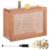 Adults Piggy Bank with Counter for Saving Towards $10,000 Goal, Wooden Money Box for Cash and Coins, Easy Assembly, Ideal Savings Box for Budgeting, Travel Funds, Wedding Funds, Home Use