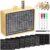 Adults Piggy Bank with Counter, Wooden Money Box for Cash and Coins, Number Stickers for Free Amount Goal, Easy Assembly, Ideal Money Saving Solution for Adults and Little Ones