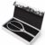 Adult Tennis Swing Tool Practice Aid Training Device Practice Equipment with Counting Display Lightweight Aluminum Alloy Frame Suitable for Skill, Gray, Standard (no Light)