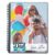 Adventa Personalised Notebook A5, add your own Photo/Image/Text Journal A5, 100 GSM, 120 Ruled Pages, Protective Cover Notepad Journal with Lined Pages, (6×8 Photo, Art, Image Insert)
