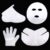 Aeaocvo 400 Pcs Disposable Face Mask Sheet for Face, Neck, Hands, and Feet