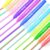 AECHY 12 Pack Dual Color Highlighter Pens, 2 Colors in 1 Chisel Tip Markers