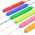 AECHY Dual Tip Glitter Highlighters & Dual-Color Curve Roller Pens,6 Pack