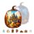 AEEKDOOK Wooden Puzzles for Adults, Halloween Pumpkin (Small – 100 Pieces)