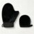 AEEOCASS Self Tanning Mitt Set for Face and Body, Streak-Free Tanning Applicator with Mini Face Mitt, Waterproof Velvet Sunless Tanner Glove with Thumb & Elastic Cuff
