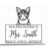 Aegean Cat This Book Belongs to Stamp, Duo Hand Mount, 1-5/8 Square