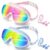 Aegend Swim Goggles for Adult Youth – 2 Pack Wide View Anti-Fog Anti-UV Swimming Goggles for Men & Women (Pink & Blue)