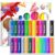 Aen Art Paint Sticks, 24 Colors Solid Tempera Paint Sticks for Kids, Quick Drying Washable Paint for Students, Kids