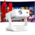 Aepuesem Portable Projector with TouchScreen & Built-in App Store, Native 1080P 4K Supported Smart Video Projector, WiFi 6 & Bluetooth, Dual-Screen Sync, Auto Focus, 180° Stand, for Home &Outdoor