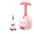 Aerodynamic Flying Balloon Car – Fun Science Experiment Kit with Cartoon Animal Design for People(Piggy)