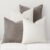 Aesphrates Couch Throw Pillow Covers 18×18 Inch Pack of 4 Neutral Light Brown Soft Decorative Chenille Pillow Covers Farmhouse Boho Cushion Covers for Home Decor Sofa Bedroom Living Room