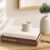 Aexpsuck Decorative Books for Home Decor, 2 Linen Fake Book Storage Boxes
