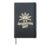 Affirmation Day Positive Thinking Mindset Happy Sun Quote Hardcover Journal, Black