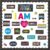 Affirmation Station Bulletin Board Set Motivational Posters for Classroom Decor I Am Positive Affirmation Accent Paper Cutouts Inspirational Colorful Bulletin Board for Home School Teacher Wall Supply