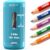 AFMAT Electric Pencil Sharpener, Auto in & Out, 5 Nibs, 7K+ Uses, Fully Automatic Pencil Sharpener for Classroom, Rechargeable Hands-Free Sharpeners for Jumbo/Colored Pencils (φ6.5-12mm) PSC3(Cyan)