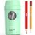 AFMAT Electric Pencil Sharpener, Auto in & Out, Fully Automatic Pencil Sharpener for Colored Pencils, Rechargeable Hands-Free Sharpeners for φ7-8mm Pencils, Good for Classroom/Home PSX8(Light Green)