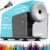 AFMAT Electric Pencil Sharpener, Fast & Hands-Free, 10K+ Uses, 5 Nibs, Fully Automatic Pencil Sharpener for Classroom, Heavy Duty Sharpeners for No.2/Jumbo/Colored Pencils (φ6.5-10.5mm) US Plug(120V)