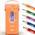 AFMAT Electric Pencil Sharpener, Fully Automatic Pencil Sharpener, Auto in & Out, Rechargeable Hands-Free Sharpeners for Jumbo & Colored Pencils (6.5-12mm), Portable for Home/Classroom/Office PSC6