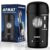 AFMAT Electric Pencil Sharpener, Fully Automatic Pencil Sharpener for 7-8mm Pencils & Colored Pencils, Auto in & Out, Rechargeable Vertical Hands-Free Sharpeners for Classroom/Home/Office PSX7(Black)
