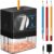 AFMAT Fully Automatic Electric Pencil Sharpener, Small Colored Pencil Sharpener, Hands Free Pencil Sharpeners for 8mm Pencils, Good for Artists, Kids Friendly, Battery Operated PSA8