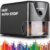 AFMAT Heavy Duty Electric Pencil Sharpener, Classroom Pencil Sharpeners for 6-11mm No.2/Colored Pencils, Auto Stop, Sharp Point, Save Pencils, Teachers Must Haves PSX3