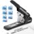 AFMAT Heavy Duty Stapler, 210 Sheet Staplers for Desk with 7000 Staples, Jam-Free, 50000+ Uses, 60% Reduced Effort, Easy Reload, Adjustable Paper Guide, Large Metal Manual Office Staplers, ES15