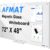 AFMAT Magnetic Glass Dry Erase Board, 72″ x 48″ Glass Wall Mounted White Board, 4mm Tempered Glass w/Strong Magnetic Surface, Large Frameless Whiteboard for Office, Home, School