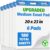 AFMAT Upgraded Anchor Chart Paper, 20 in x 23 in Chart Paper for Teachers, Super Sticky Easel Pads for Office/Classroom/Whiteboard/Wall, Ink Bleed-Through Resistant Easel Paper, 30 Sheets/Pad, 6 Pads
