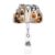 AFRITEE Halloween Badge Reel, Ghost Dog Retractable Badge Holder for Nurse