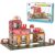 AFUNX Magnetic Tiles, 50PCS Fire Station Theme Building Blocks Set, Magnet Building Blocks and STEM Preschool Toys for Toddlers Kids Ages 3-5 5-7 8-10