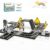 AFUNX Magnetic Tiles Road Expansion Set, STEM Magnetic Building Blocks for Kids Ages 3-5 4-8 5-7, STEM Learning Toys, Safe & Durable Creative Construction Play, Gift for Boys & Girl