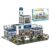 AFUNX Police Station Magnetic Tiles Building Set for Kids Ages 3+