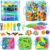 AGENTLAN Dino & Ocean Sensory Sensory Bin with Play Sand