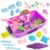 AGENTLAN Unicorn Sensory Bin,Sensory Sand Kit, Gift for Girls Ages 3-8