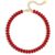 AGHTLZX Chunky Red Beaded Necklace for Women