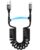 AGVEE 1.5ft Coiled USB-A to Lightning Cable [MFI Certified] Carplay