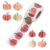 AHANDMAKER 1000 Pcs Pumpkin Stickers Roll Fall Thanksgiving Stickers Paper Self Adhesive Autumn Pumpkin Decals for Party Decor Envelope Scrapbook DIY Gift Decorating