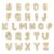 AHANDMAKER 26Pcs 18K Gold Plated Brass Letter Beads, Micro Pave Cubic Zirconia A-Z Alphabet Spacer Bead Shiny Initial Loose Beads for Jewelry Making Necklaces Bracelets Keychains DIY Crafts Gifts